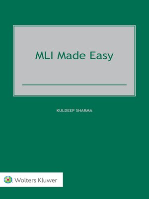 cover image of MLI Made Easy